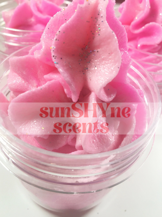 Barbie World Foaming Sugar Scrub (whipped soap)