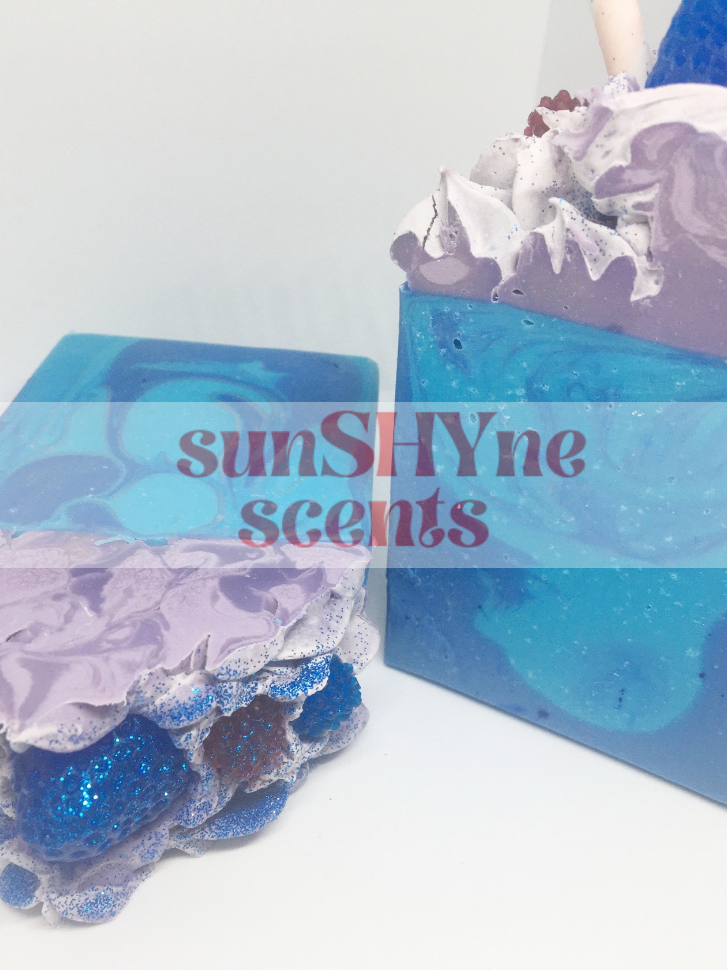 Blue Raspberry Slushie Body Soap